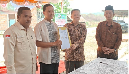 Patut Jadi Contoh! Ponpes Nurul Iman Pangkalan Balai Launching Bank Sampah, Kerja Sama Bank Sampah Graha Pena